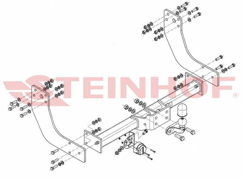 Hak holowniczy Steinhof I-017