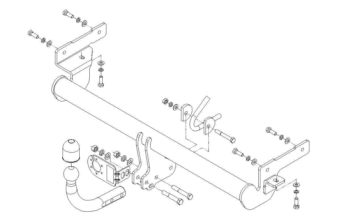Hak holowniczy Autohak Z23