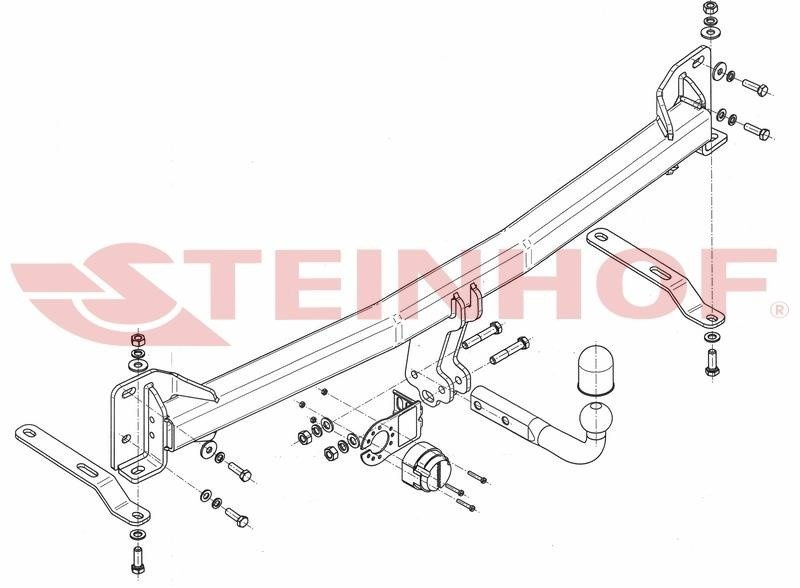 Hak holowniczy Steinhof F-257