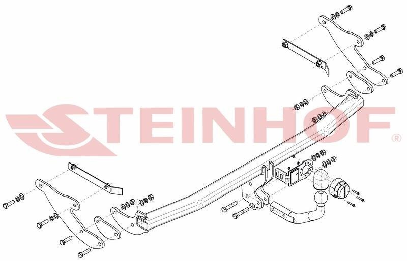 Hak holowniczy Steinhof R-043