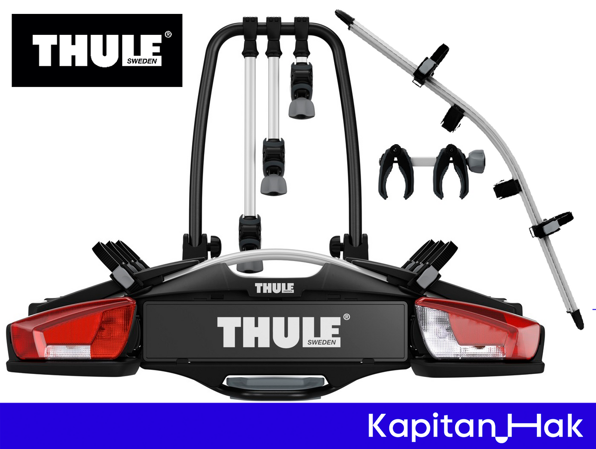 Bagażnik na hak Thule VeloCompact 3 13-pin 926 + 9261 - 4 rowery