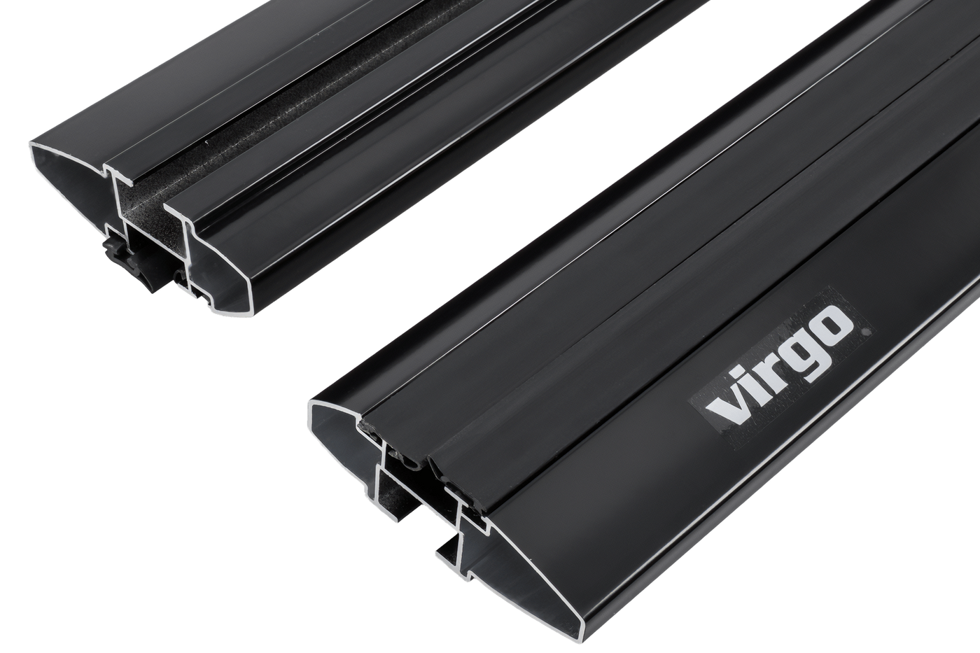 Bagażnik dachowy Inter Pack Virgo IR 120 (G2) BLACK na relingi zintegrowane