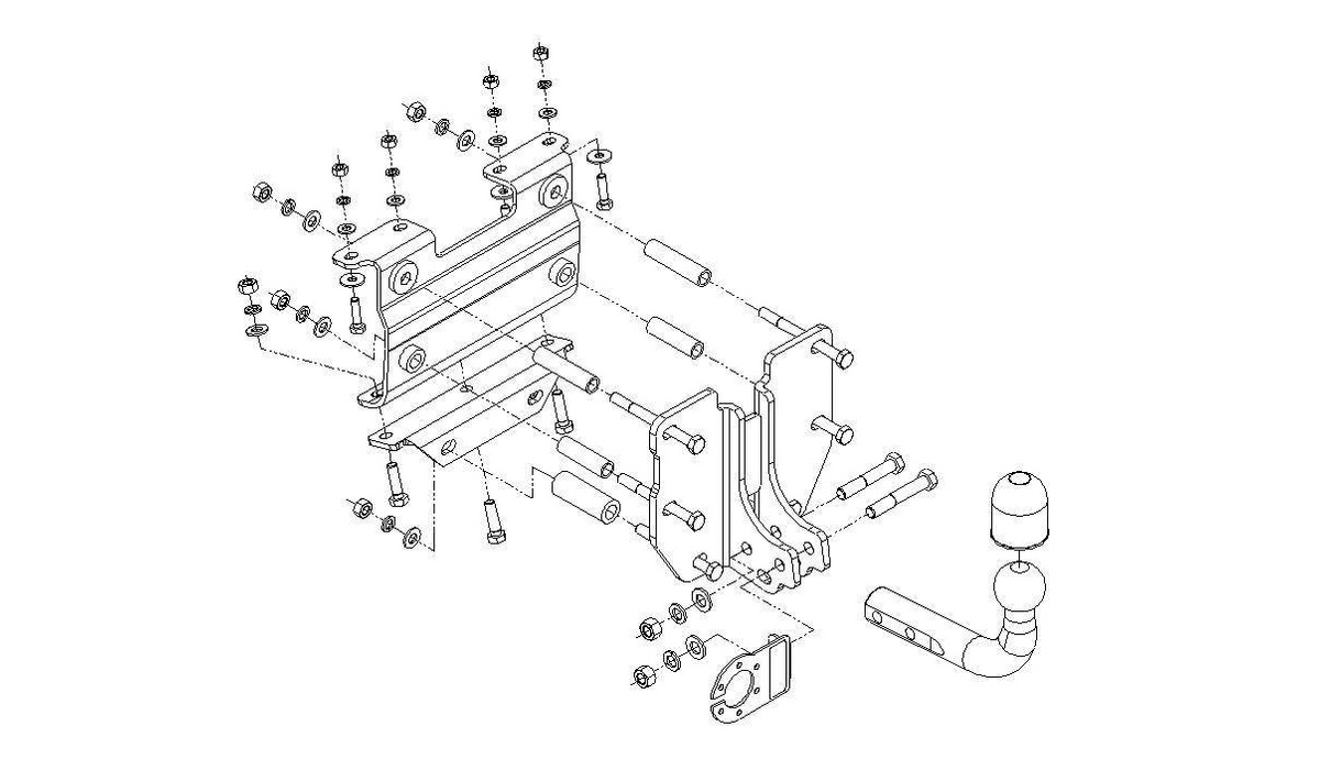 Hak holowniczy Autohak E36