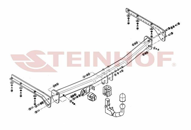 Hak holowniczy Steinhof C-206