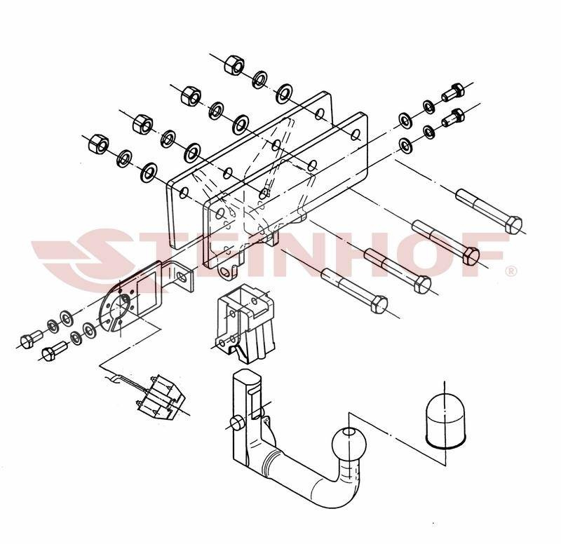 Hak holowniczy Steinhof Jeep Grand Cherokee 06-11
