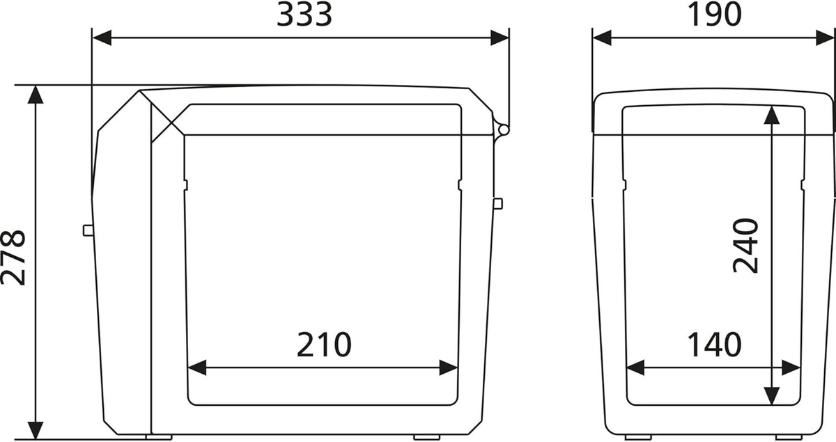 Lodówka termoelektryczna Dometic TCX07 TropiCool  9600025390