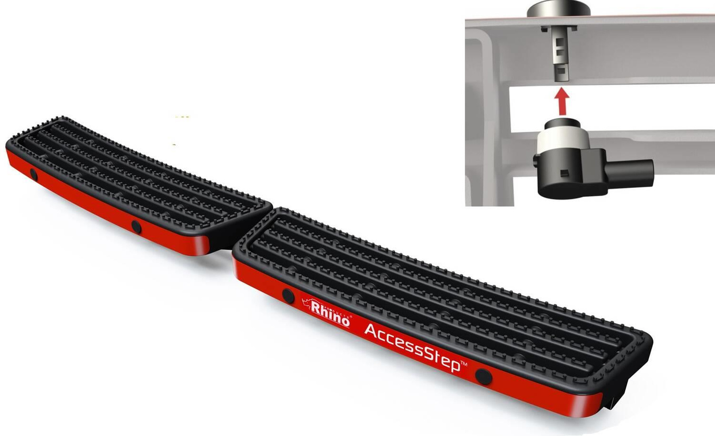 Tylny stopień dla aut dostawczych Rhino AccessStep SS216BR
