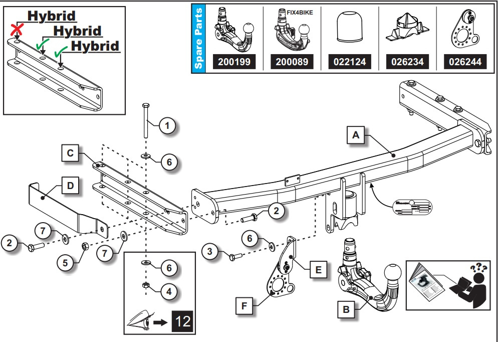 Wypinany hak holowniczy ORIS Audi Q5 2008-2017
