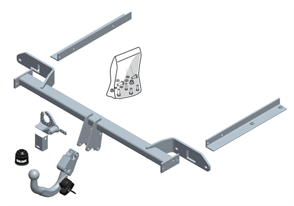 Hak holowniczy Brink Opel Zafira Tourer (C) 2011-2019