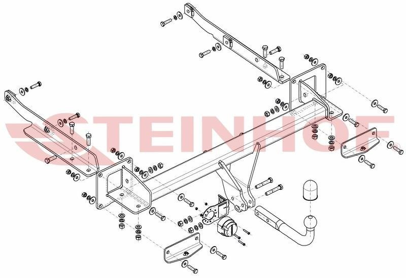 Hak holowniczy Steinhof M-153