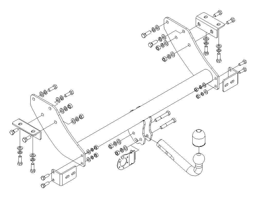 Hak holowniczy Autohak J52