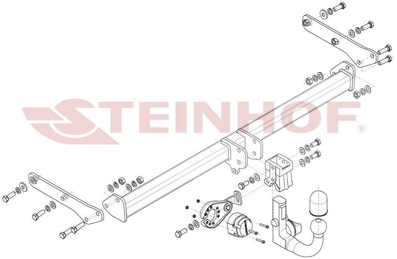 Hak holowniczy Steinhof Skoda Fabia IV HB 2021-