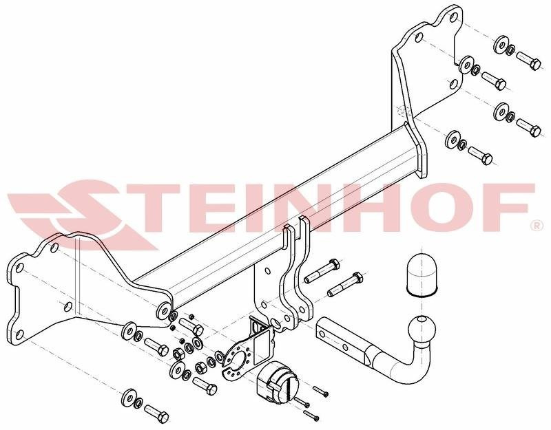 Hak holowniczy Steinhof A-107