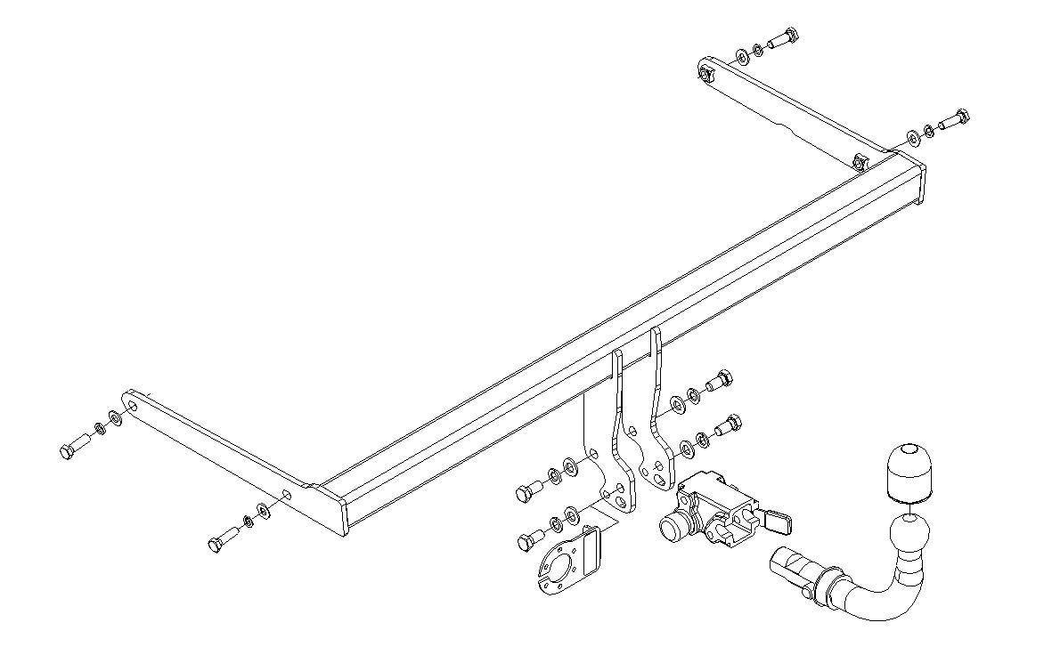 Hak holowniczy Autohak M55A