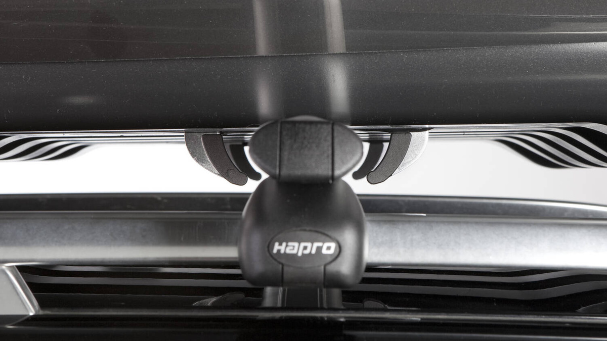Hapro Explorer 500 | Box dachowy czarny matowy