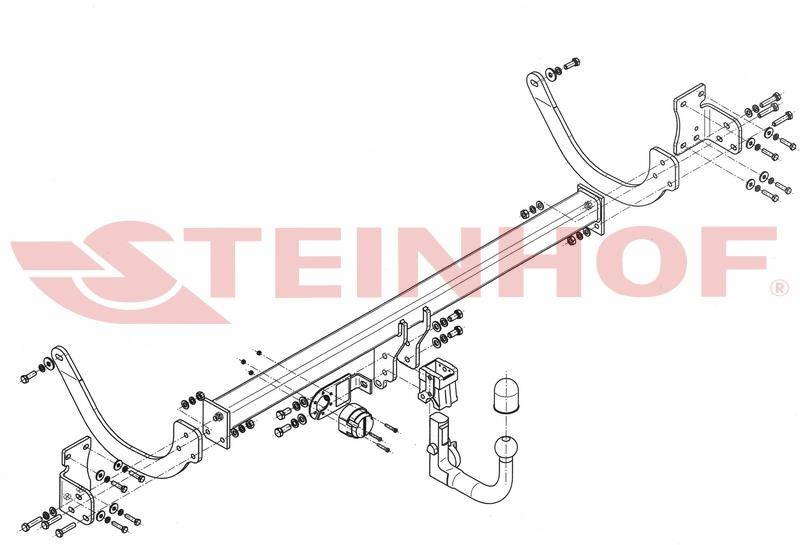 Hak holowniczy Steinhof C-040
