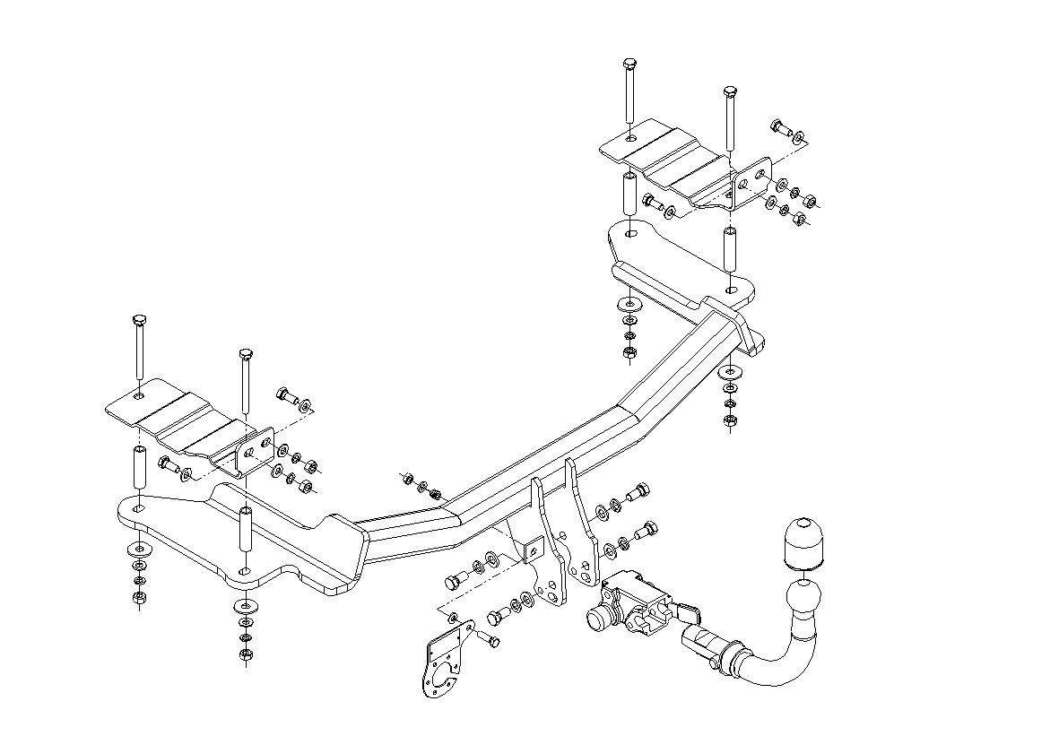 Hak holowniczy Autohak E40A