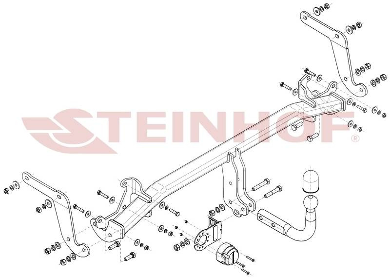Hak holowniczy Steinhof P-070