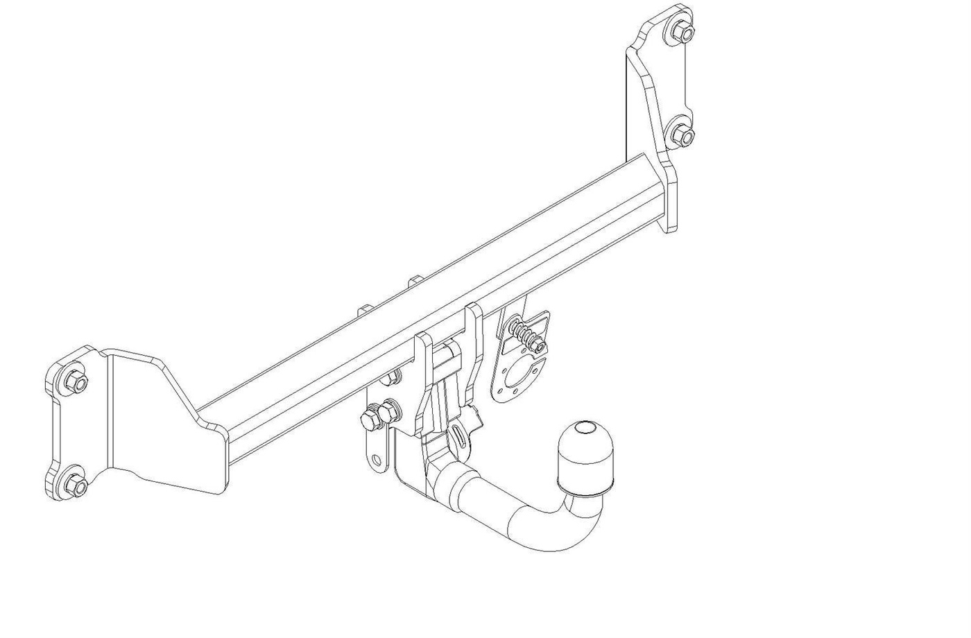 Hak holowniczy Autohak BMW X3 F25 09.2010-10.2017