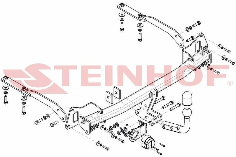 Hak holowniczy Steinhof Honda Jazz (GK) 2015-