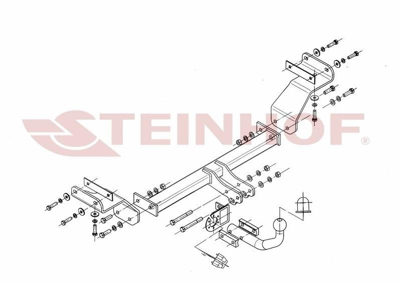 Hak holowniczy Steinhof K-003