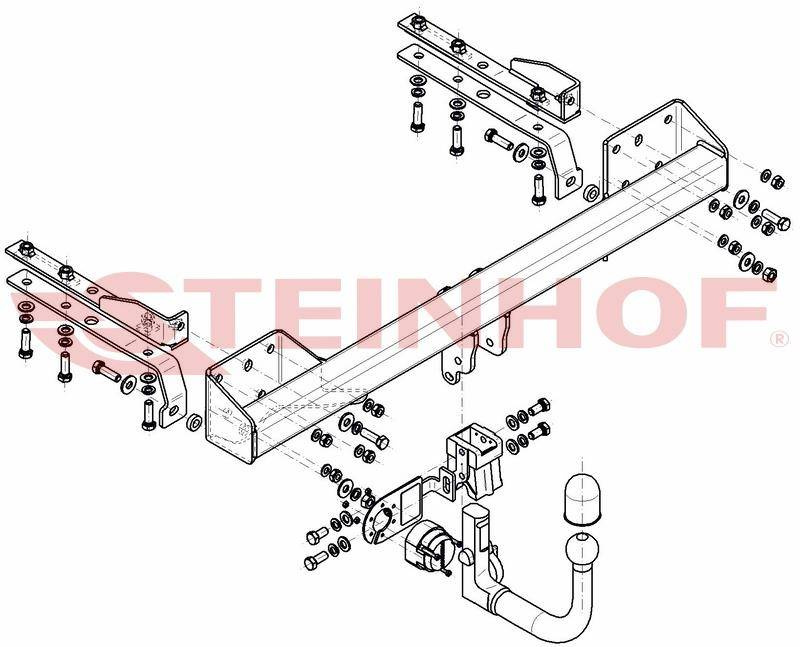 Hak holowniczy Subaru Legacy V Kombi 2009-