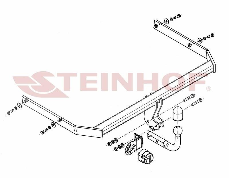 Hak holowniczy Steinhof V-074
