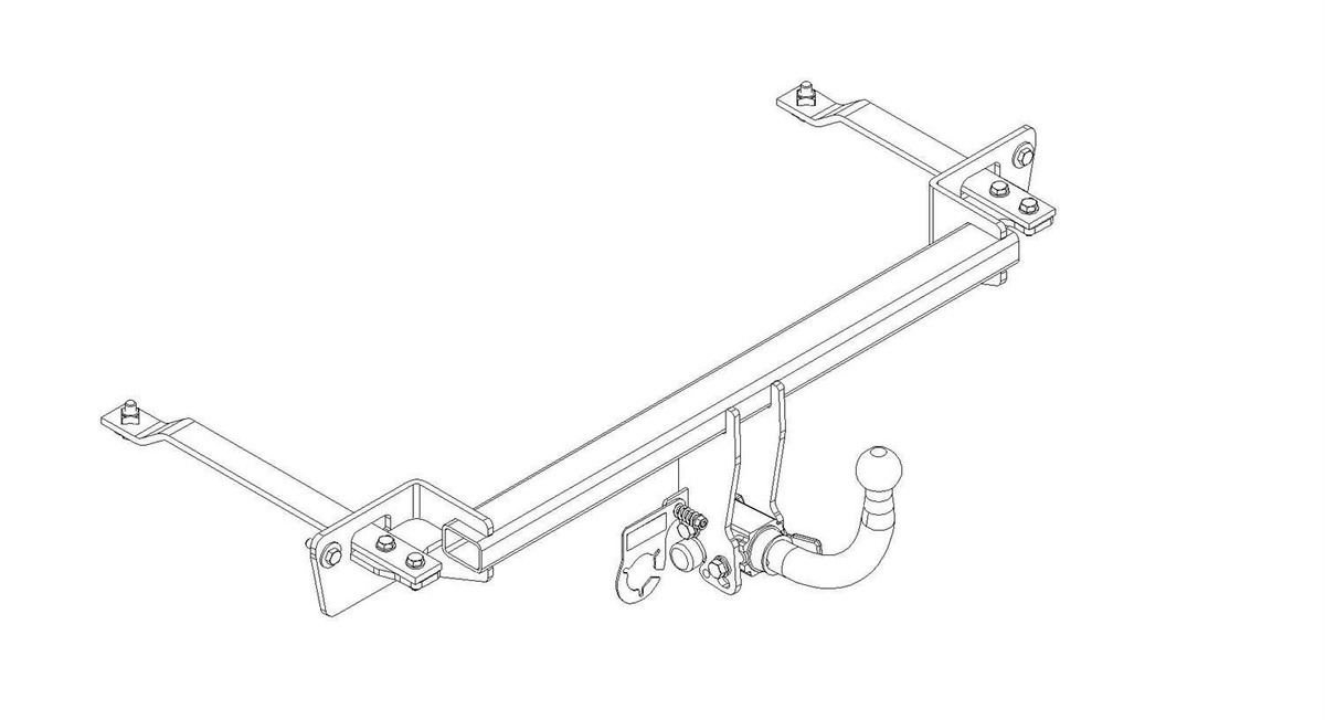 Hak holowniczy Autohak Fiat Punto EVO 2009-2011