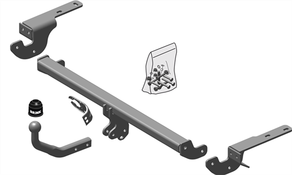 Hak holowniczy Brink Citroën C4 I Hatchback 2004-2010