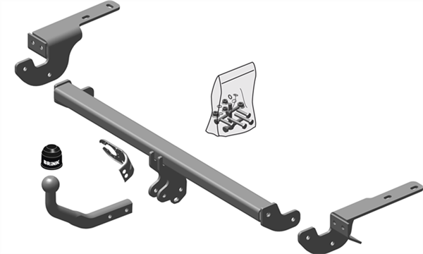 Hak holowniczy Brink 417800