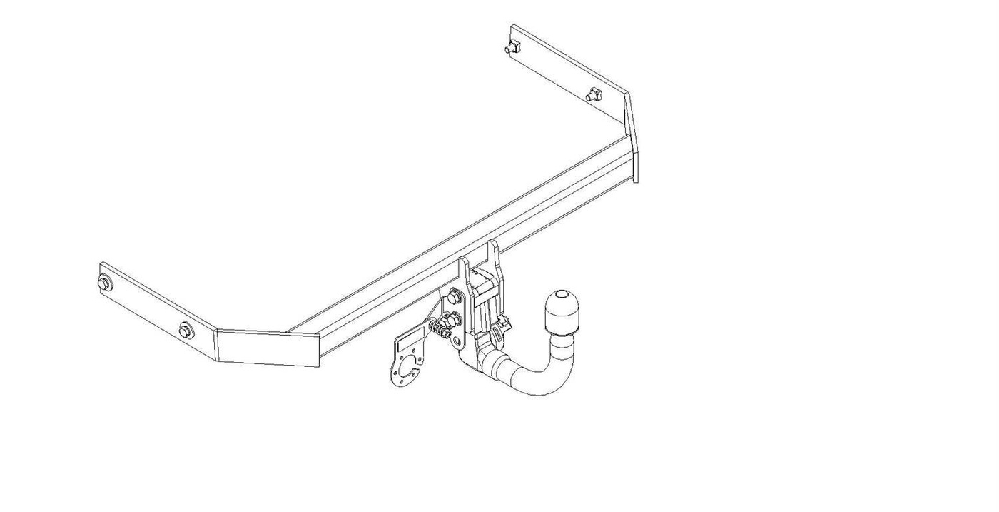 Hak holowniczy Autohak Audi A1 Hatchback 07.2010-02.2015