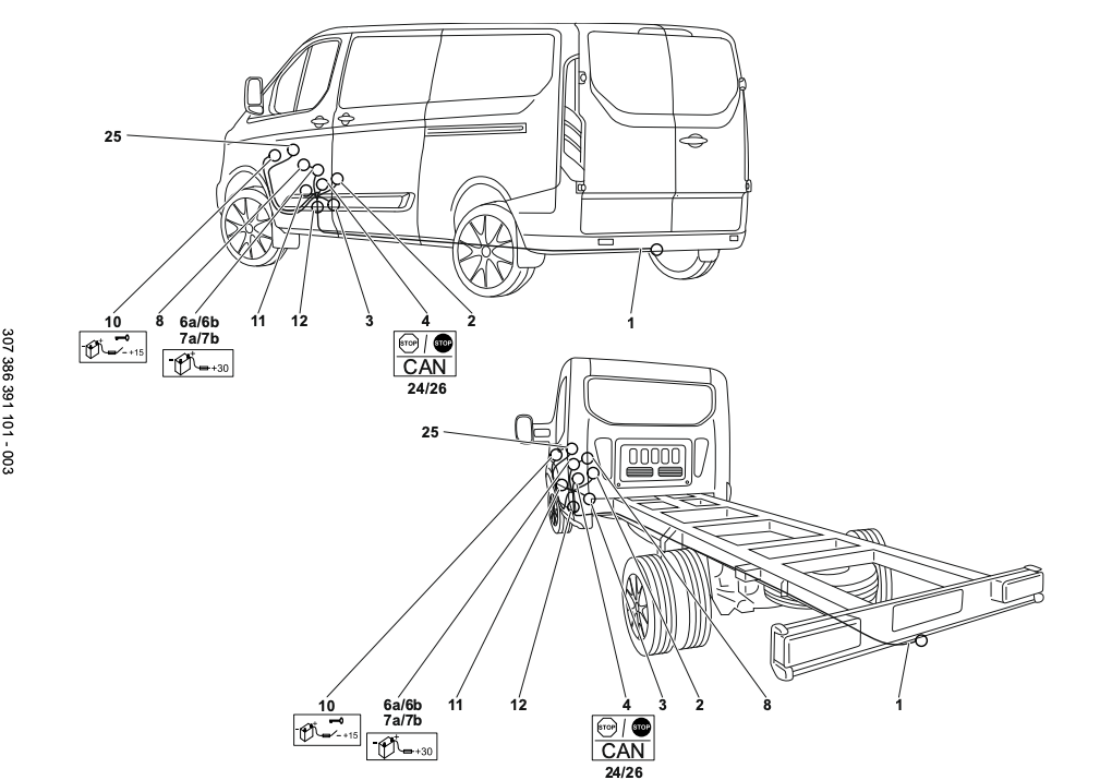 Wiązka Westfalia 307386300107