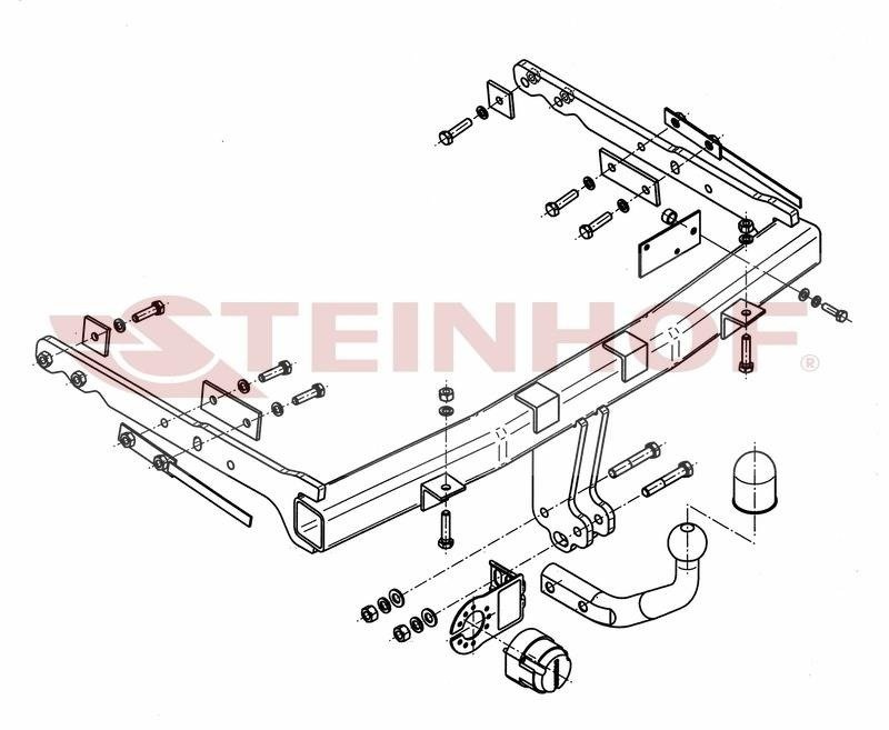 Hak holowniczy Steinhof F-245