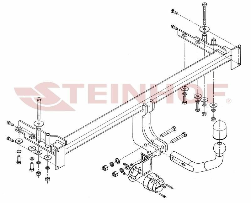 Hak holowniczy Steinhof Chevrolet Lacetti Kombi 2004-2010