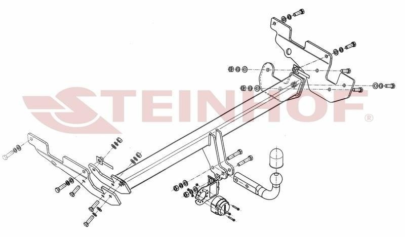 Hak holowniczy Steinhof Mazda CX-5 I (KE) 2012-2017