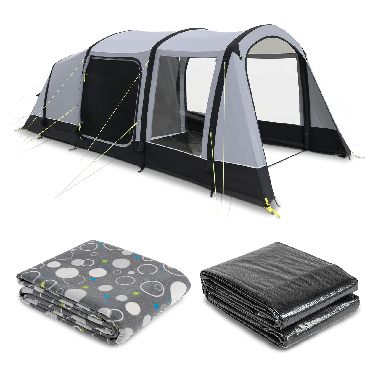 Zestaw Kampa Hayling 4 + Mata Ochronna + Footprint Groundsheet