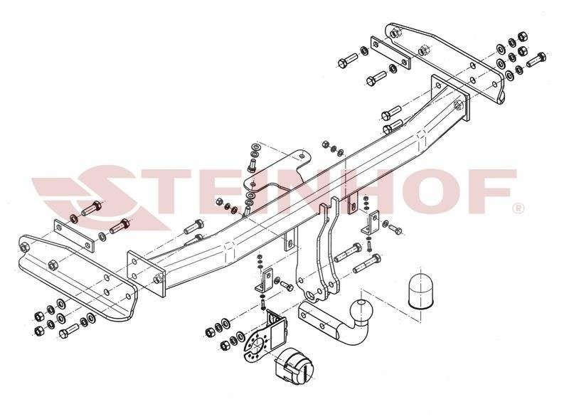 Hak holowniczy Steinhof M-050
