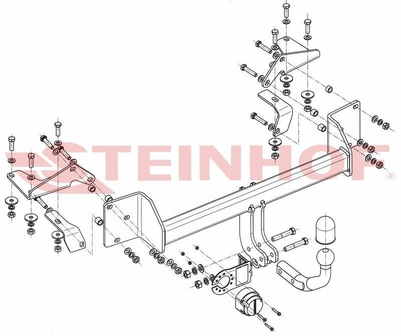 Hak holowniczy Steinhof Suzuki Liana 2001-2007