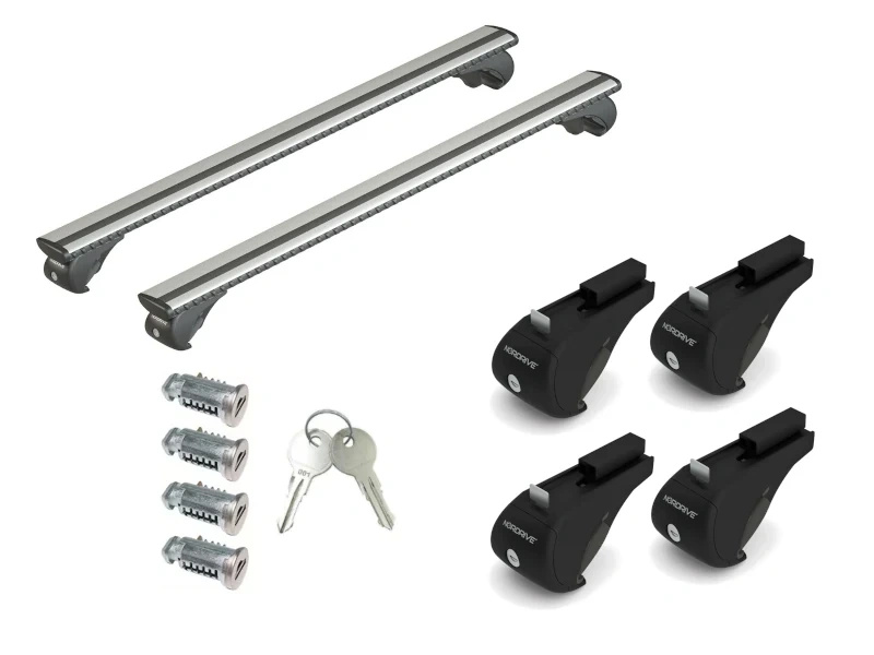 Bagażnik dachowy belki NORDRIVE Suzuki Jimny 3p 01/98>05/18