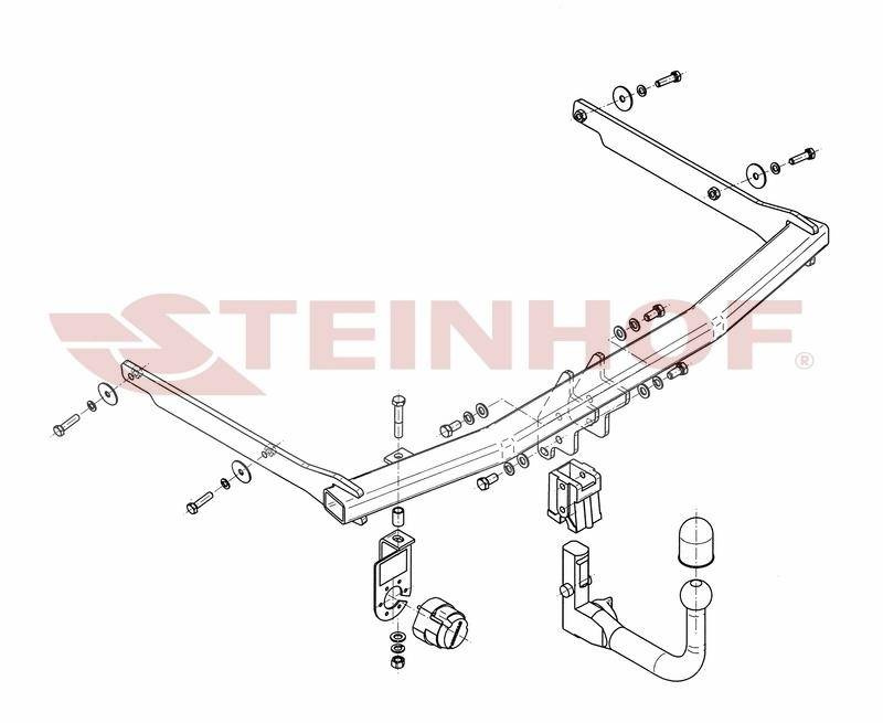 Hak holowniczy Mazda 3 Hatchback 2009-2014