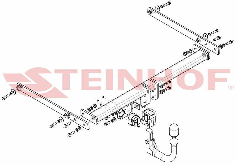 Hak holowniczy Steinhof M-037