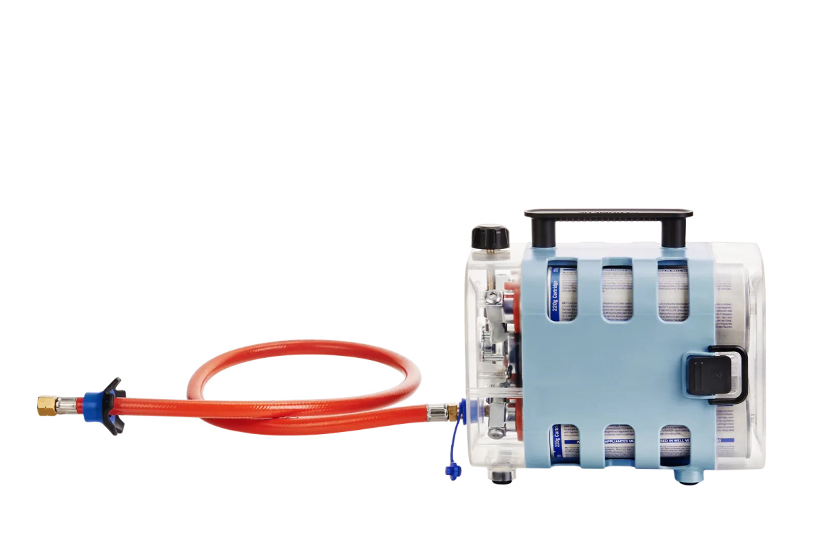 Quad Power Pak - przenośny zestaw gazowy Quad Power Pak 30mbar 374C-EF