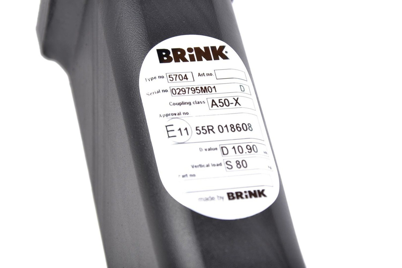 Hak holowniczy Brink 570400