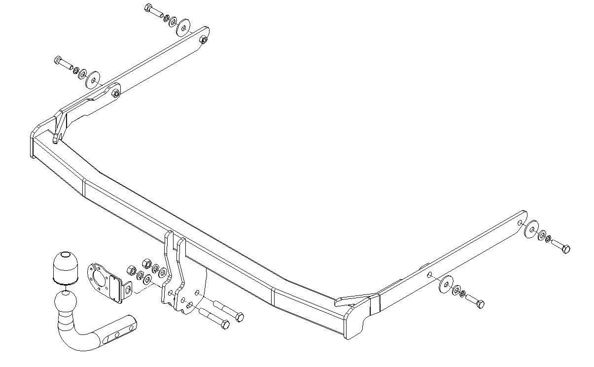 Hak holowniczy Autohak C43