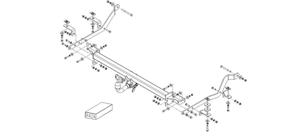 Hak holowniczy Autohak Peugeot Boxer L4, L5 2021-