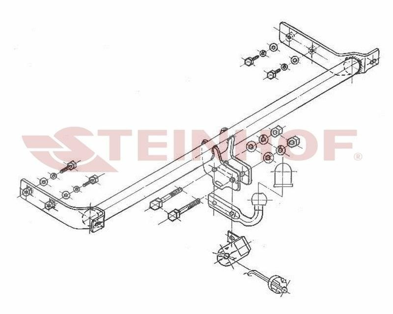 Hak holowniczy Steinhof V-098