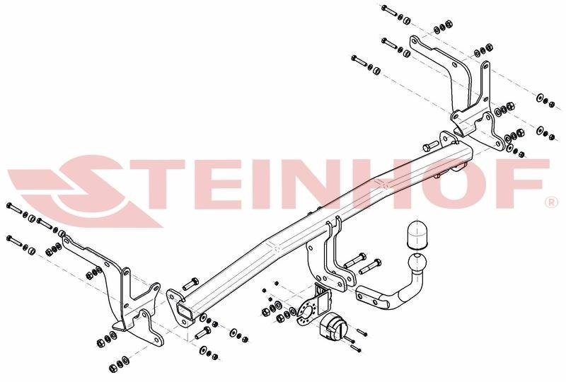 Hak holowniczy Steinhof P-058