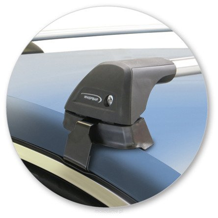 Bagażnik dachowy Yakima FlushBar Black Volkswagen Passat B7 sedan 2010-2014