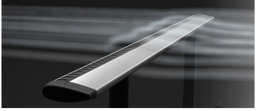 Thule WingBar Edge Black (Fixpoint / Flush Rail) Length "S+M" 959420
