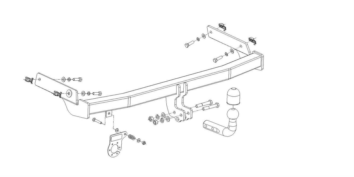 Hak holowniczy Autohak F14